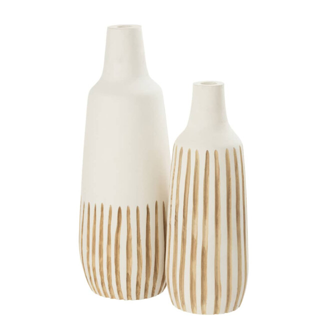 J-Line Vaas hout large ying 31348 large