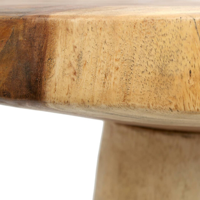 Bazar Bizar Conic bijzettafel naturel 50 timber JAHU014N large