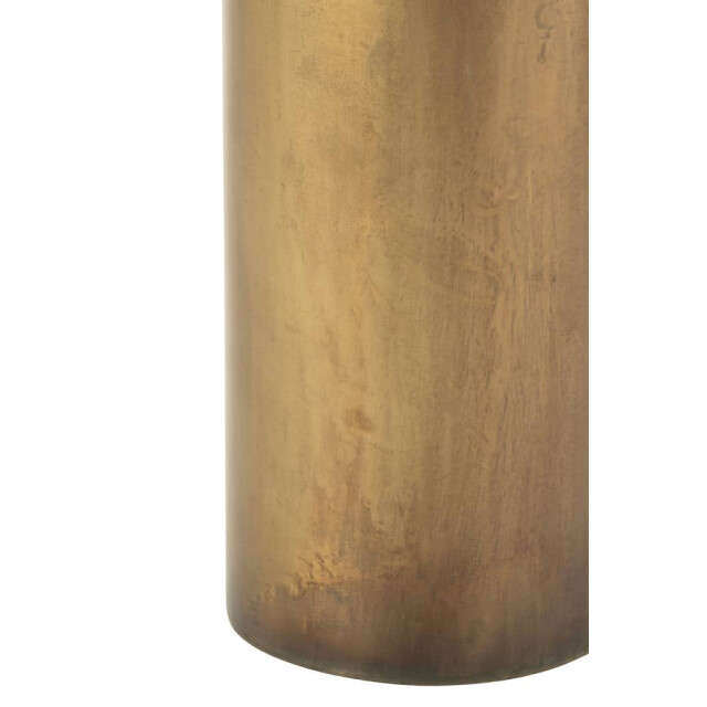 J-Line Bijzettafel ijzer-glas zwart- soni 37701 large