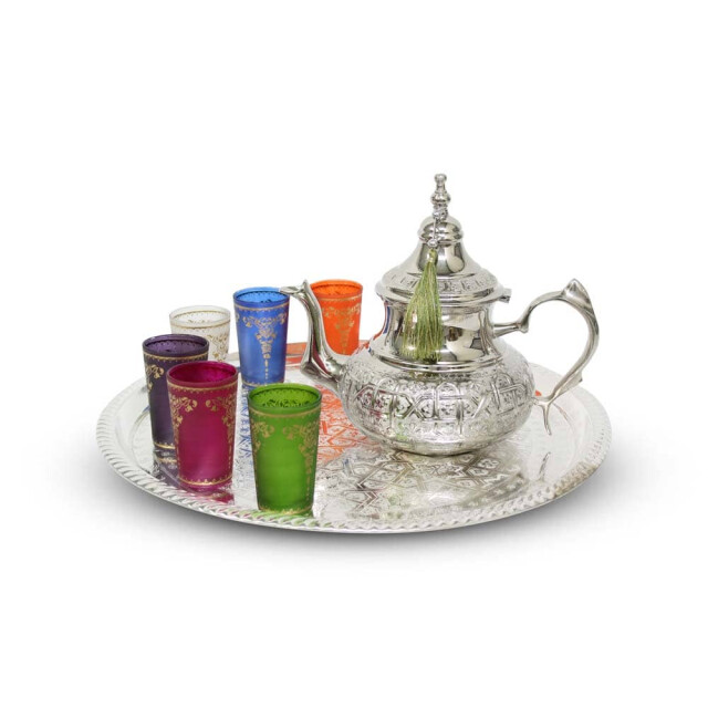 Safaary Marokkaanse theepot 0,4 l classic fes SFTHP00035 large