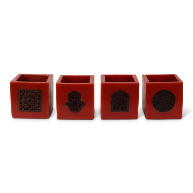 Safaary Marokkaanse kaarshouder Ø 12 x 12cm-rond patroon SFKSWH00076 large