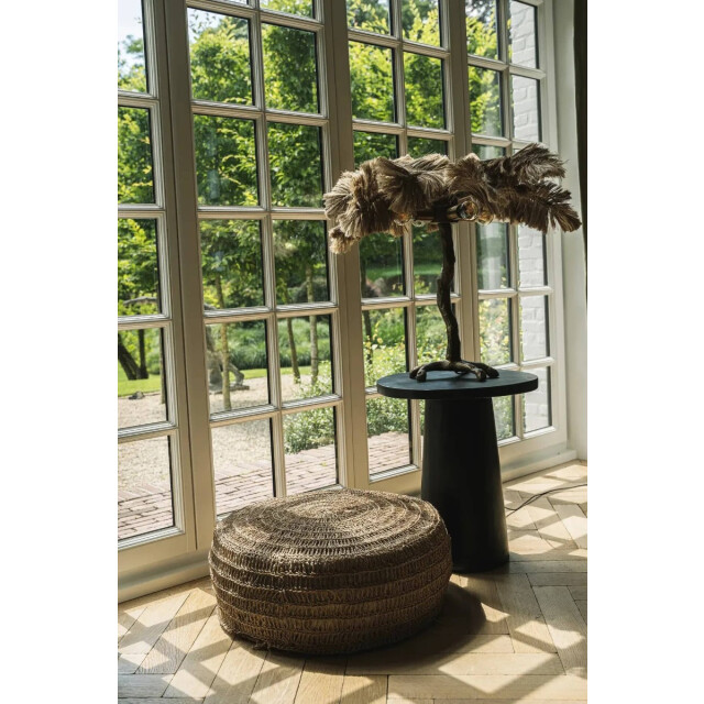 Bazar Bizar Poef zeegras rond 60cm BAJN014N-M-60 large