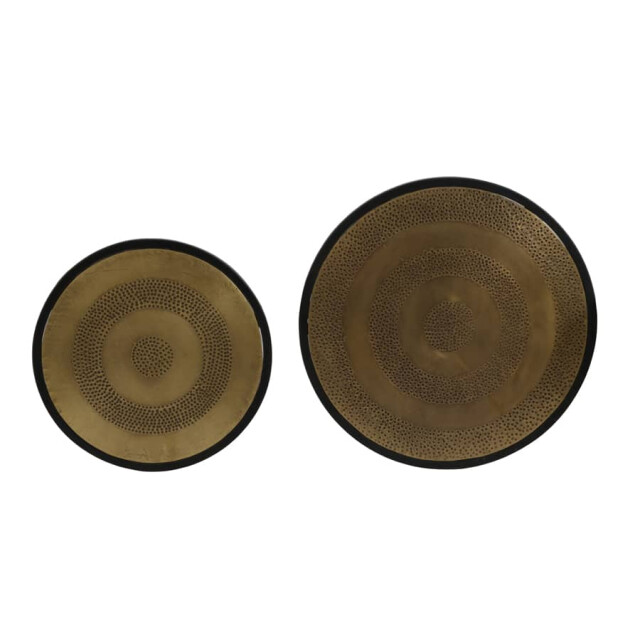 Light & Living Bijzettafel antiek brons mat s2 kome Ø 50 x 52cm 6724818 large