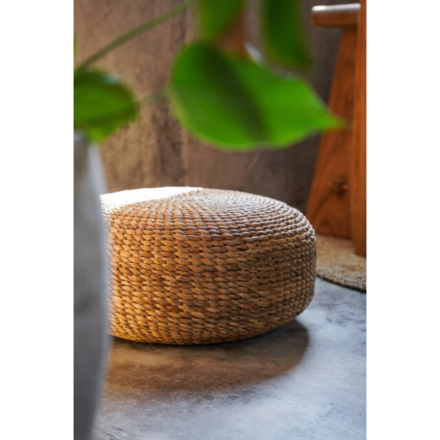 Bazar Bizar Poef rond 60 hyacinth BAJN019N-M-60 large