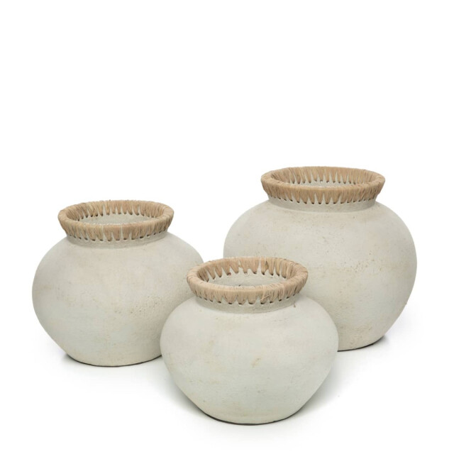 Bazar Bizar Vaas beton naturel s styly JABR041ConN-S large