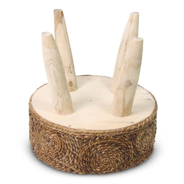 Safaary Oosterse bijzettafel naturel Ø 42 x 42cm SFTFBT00017 large