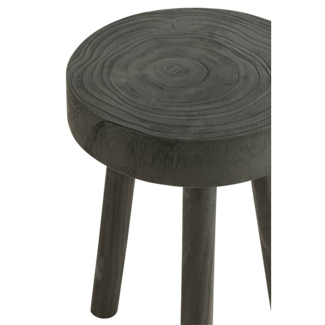 J-Line Set van 2 krukjes paulownia hout 23930 large