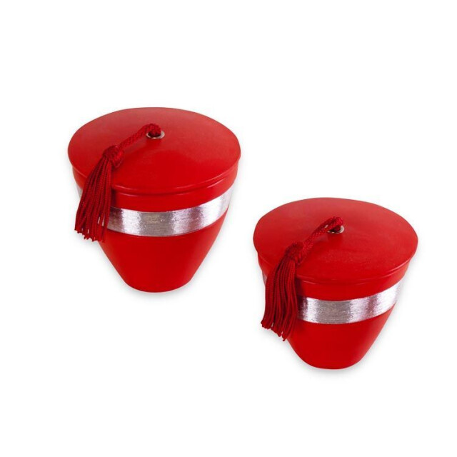 Safaary Geurkaarsen nawar rond met zilver 2-delig SFKSWH00038 large