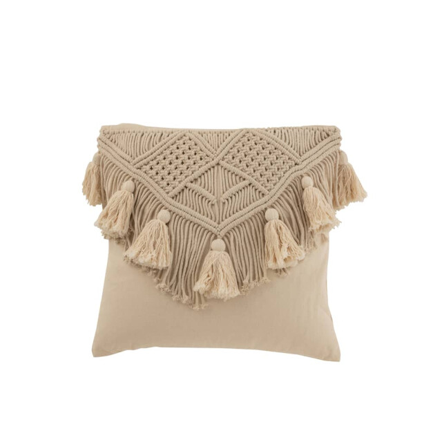 J-Line Kussen cosy katoen small 23149 large