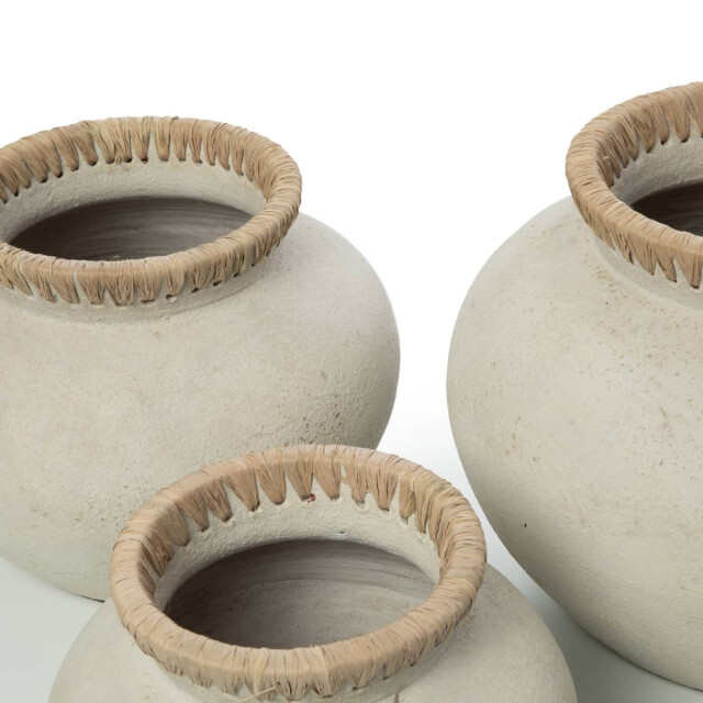 Bazar Bizar Vaas beton naturel s styly JABR041ConN-S large