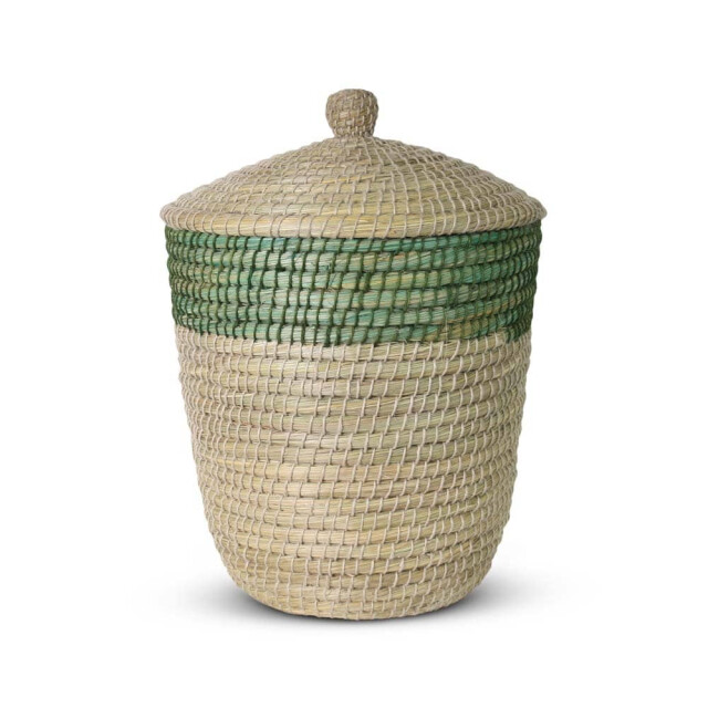 Safaary Manden met deksel van zeegras HHRB0400 large