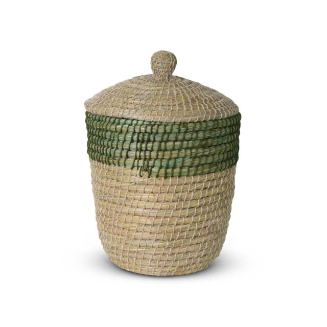 Safaary Manden met deksel van zeegras HHRB0400 large