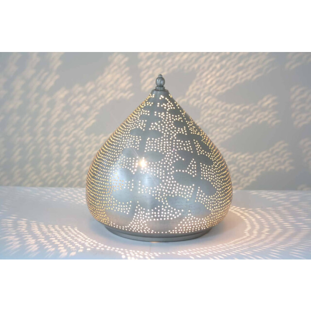 Safaary Tafellamp druppel filigros mirati goud Ø 30 x 31cm LZC262ATMSNG large