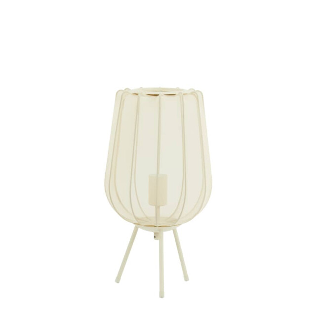 Light & Living Tafellamp zand plumeria Ø 25 x 45cm 1874327 large