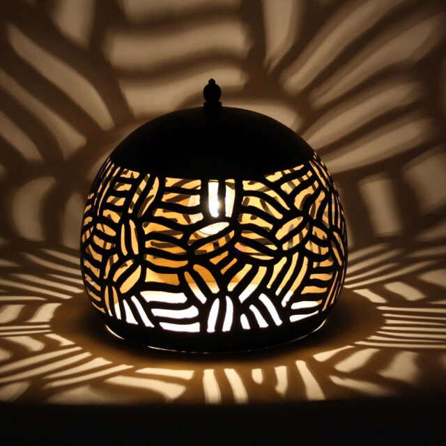 Safaary Oosterse tafellamp zebra maji goud Ø 27 x 26cm LZC648BTBG large