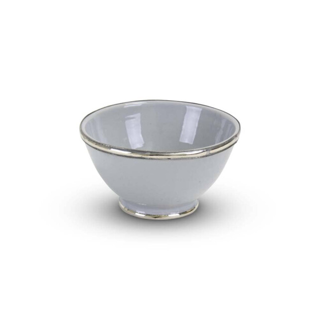 Safaary Marokkaanse kom met metaal Ø 15 x 8cm SFKTKMN00031 large