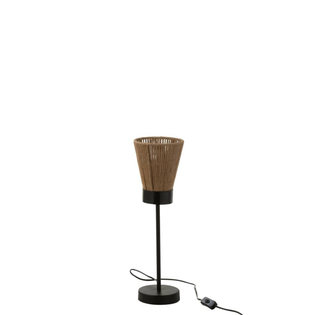J-Line Staanlamp jute beige small luna 30959 large