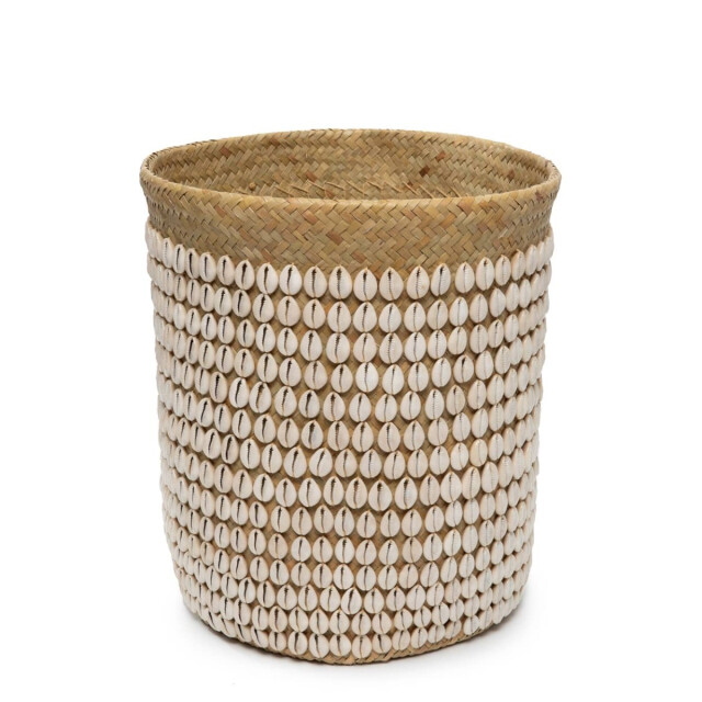 Bazar Bizar Pandan opbergmand naturel wit BAEX007NW large