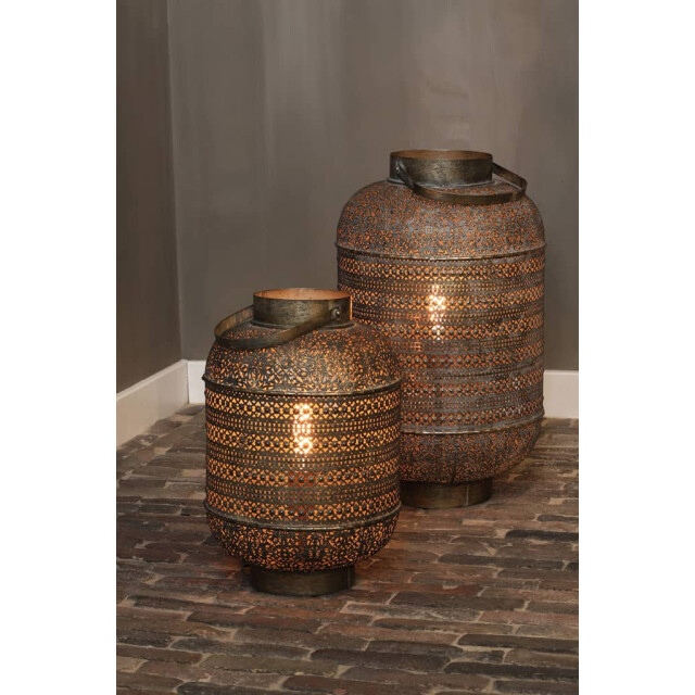 Light & Living Tafellamp -goud udupi Ø 37,5 x 62cm 1821456 large