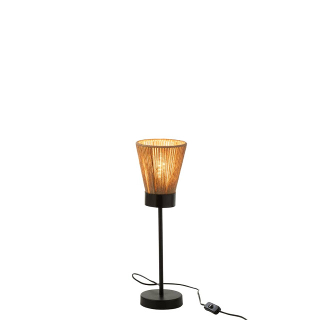 J-Line Staanlamp jute beige small luna 30959 large