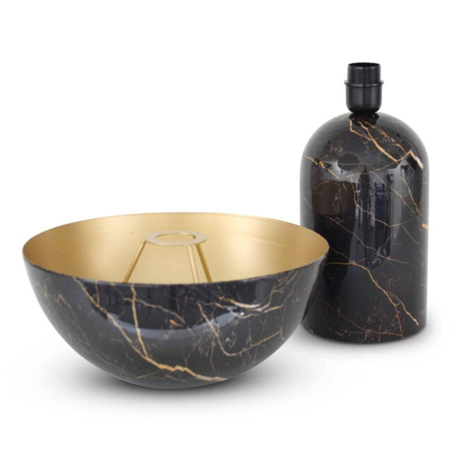 Safaary Tafellamp oosters marmer mushroom Ø 31 x 46cm 540043 large