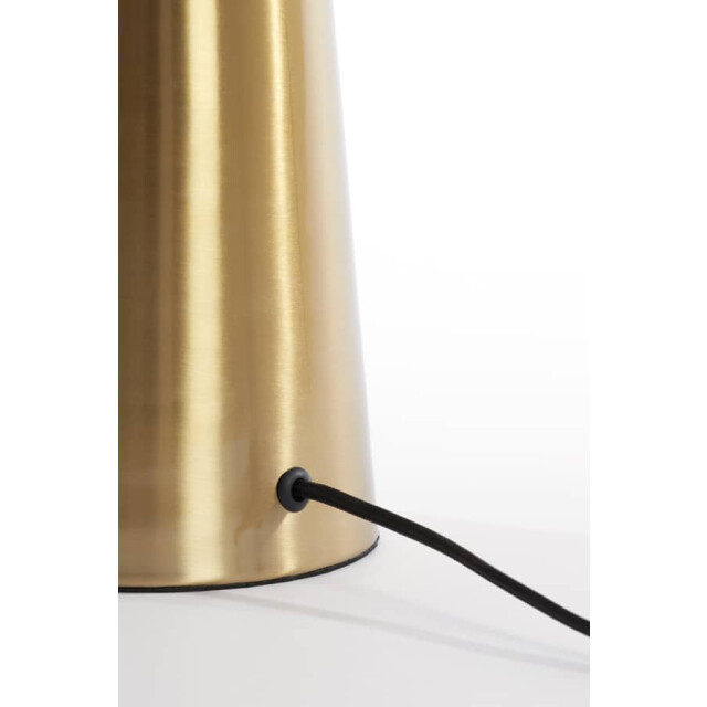 Light & Living Tafellamp glas helder pleat Ø 40 x 53cm 1882296 large