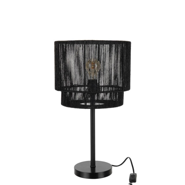 J-Line Tafellamp paul touw metaal 20974 large