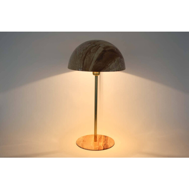 Safaary Tafellamp oosters marmer mushroom Ø 31 x 59cm 540018 large