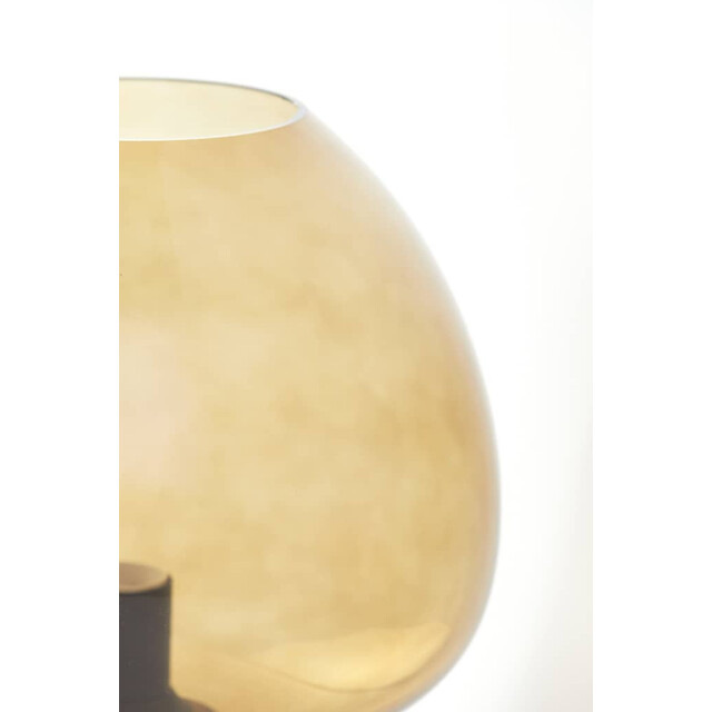Light & Living Tafellamp glas -matzwart mayson Ø 30 x 43cm 1868518 large