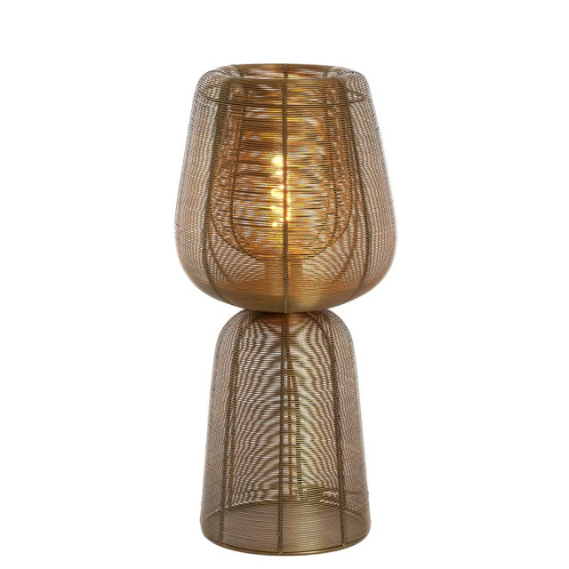 Light & Living Tafellamp antiek- aboso Ø 24 x 54cm 1883418 large