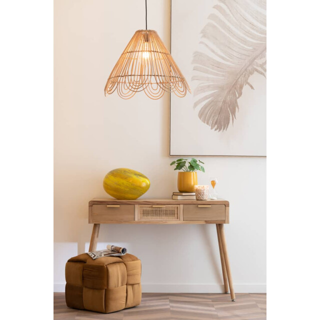 J-Line Lamp dany strepen ovaal glas 20680 large