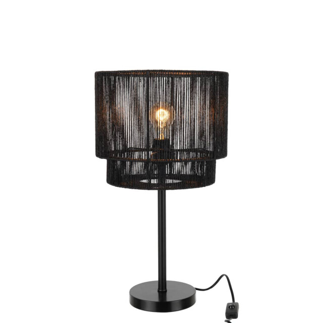 J-Line Tafellamp paul touw metaal 20974 large