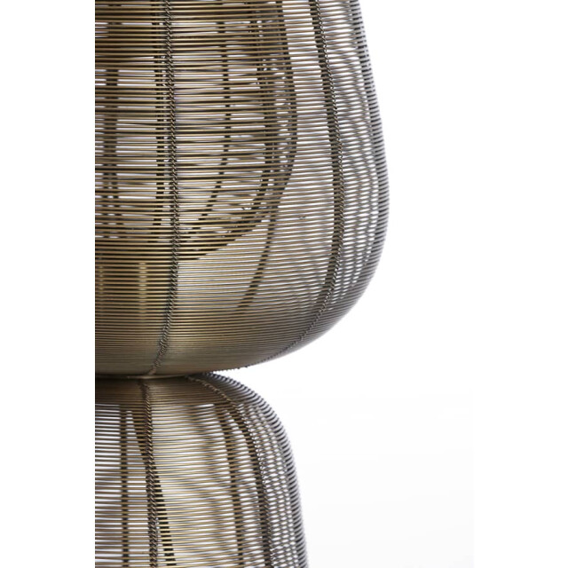 Light & Living Tafellamp antiek- aboso Ø 24 x 54cm 1883418 large