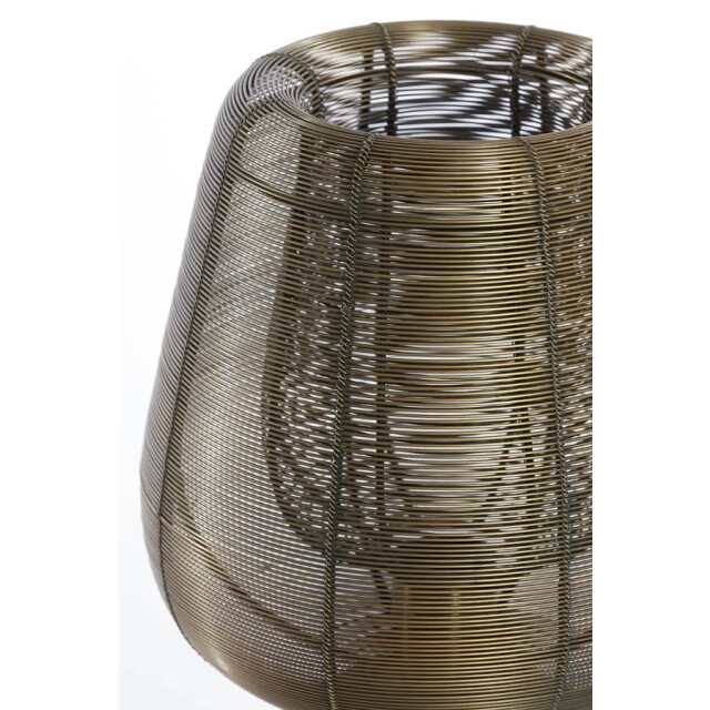 Light & Living Tafellamp antiek- aboso Ø 24 x 54cm 1883418 large
