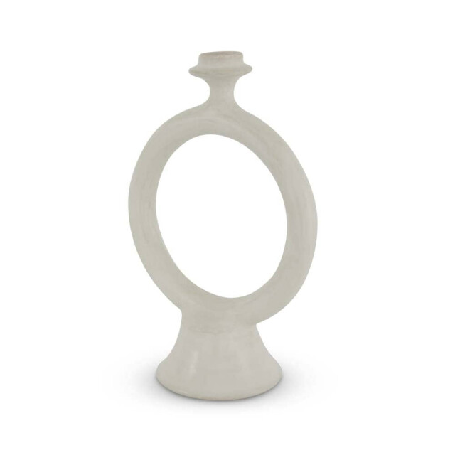 Safaary Marokkaanse tadelakt ring kandelaar rond SFKSWH00124 large