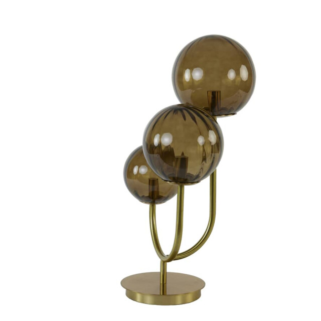 Light & Living Tafellamp glas -goud 3l magdala Ø 20 x 60cm 1872264 large