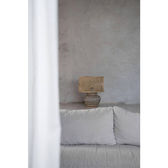 Bazar Bizar Tafellamp naturel betongrijs kythira JABR094NCon large