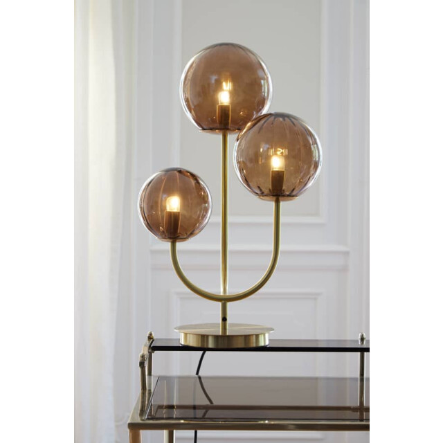 Light & Living Tafellamp glas -goud 3l magdala Ø 20 x 60cm 1872264 large