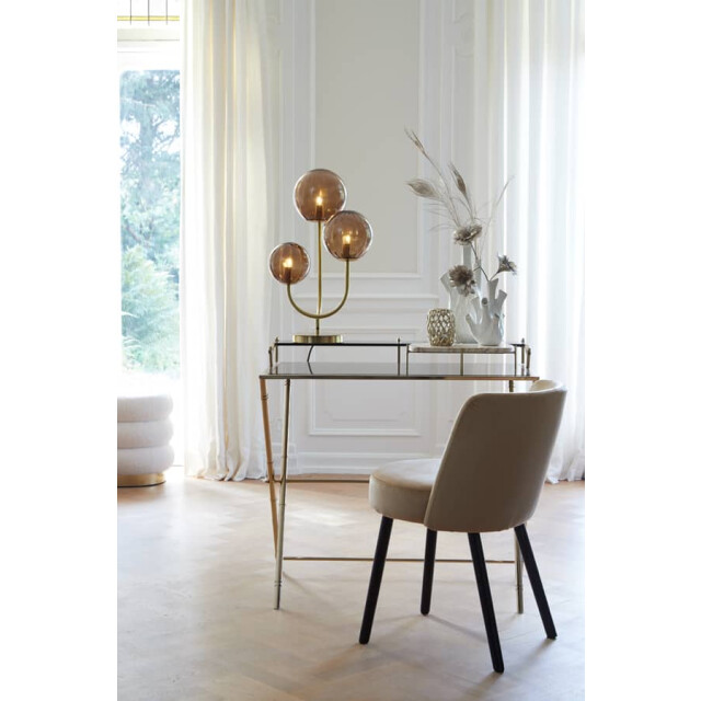 Light & Living Tafellamp glas -goud 3l magdala Ø 20 x 60cm 1872264 large