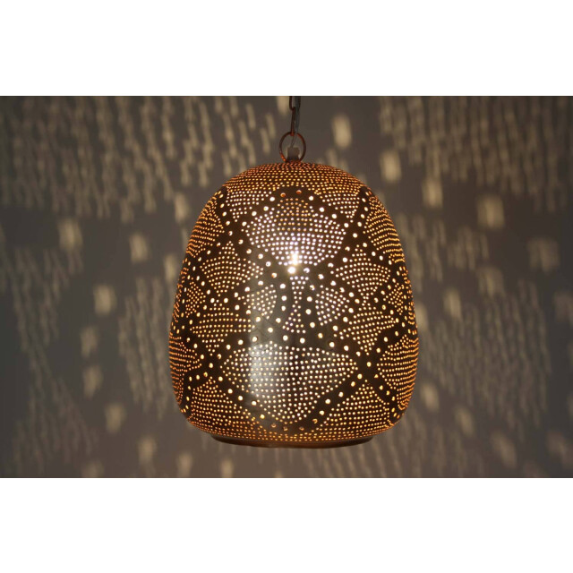 Safaary Marokkaanse hanglamp sabr Ø 30 x 40 cm LZC2300MHCPR large