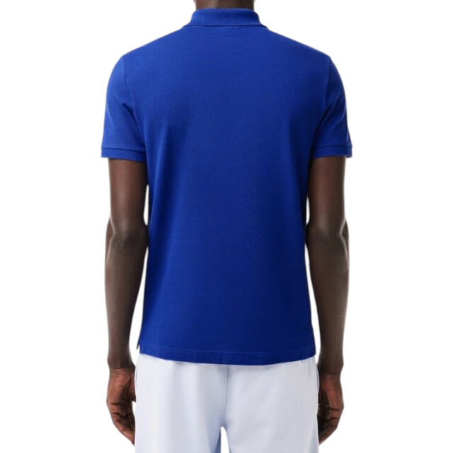 Lacoste Polo met logobadge Lacoste Blauw Polo Met Logobadge large