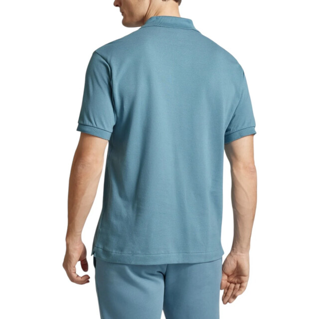 Lacoste Polo met labelpatch Lacoste Blauw Polo Met Labelpatch large
