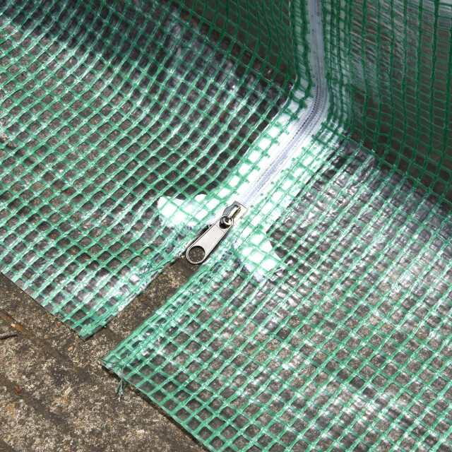 4goodz Tunnelserre kweekkas 395x195x190 cm gaasplastic met raam 3068188 large