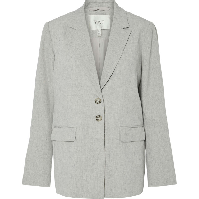 Y.A.S Yasriu ls blazer s. light grey melange 26036845-190948 large