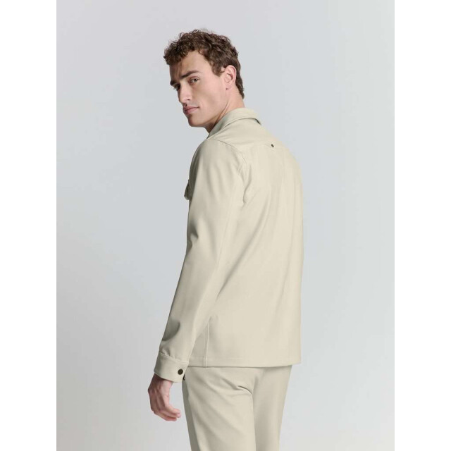 No Excess Overshirt full zipper stretch sedoc cement 27510104-122 large