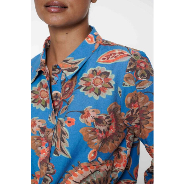 Geisha Blouse blue 53225-20-000625 large