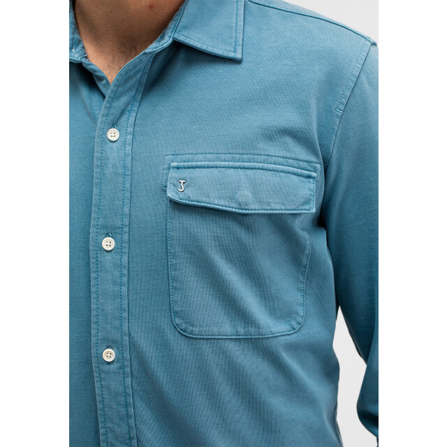 Butcher of Blue Finn pocket jersey overshirt M2514021-836 large