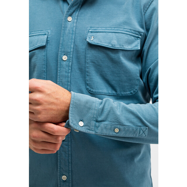 Butcher of Blue Finn pocket jersey overshirt M2514021-836 large