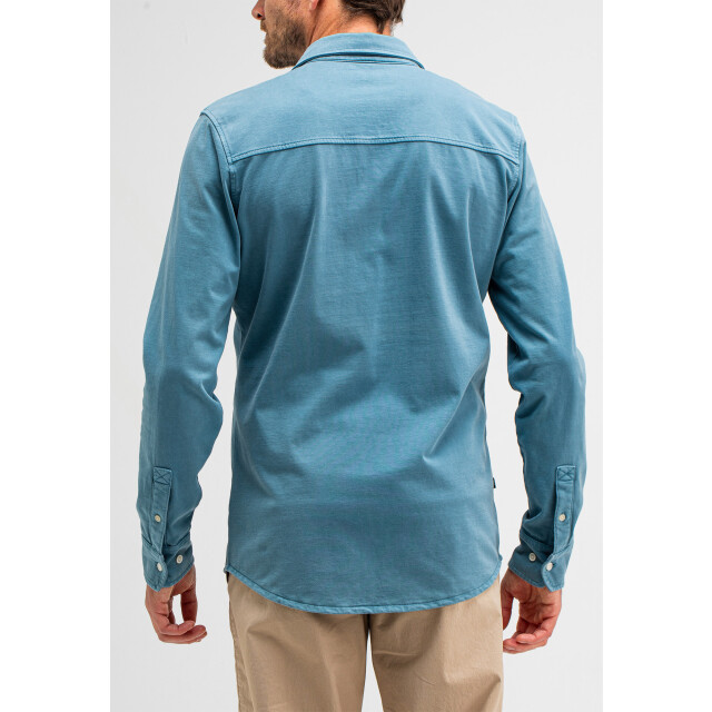 Butcher of Blue Finn pocket jersey overshirt M2514021-836 large