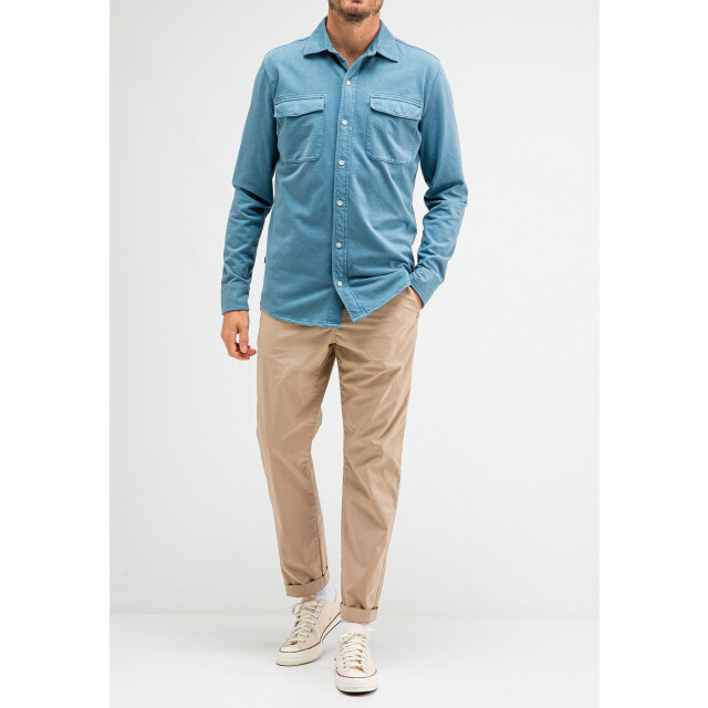 Butcher of Blue Finn pocket jersey overshirt M2514021-836 large